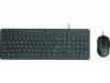 HyperX Zestaw klawiatura i mysz Classic 150 przewodowy czarny 240J7AA#ABB
